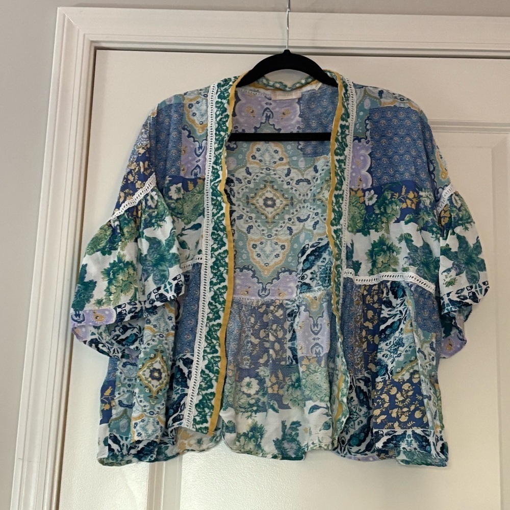 Altar’d State Women’s Bohemian Patchwork Kimono